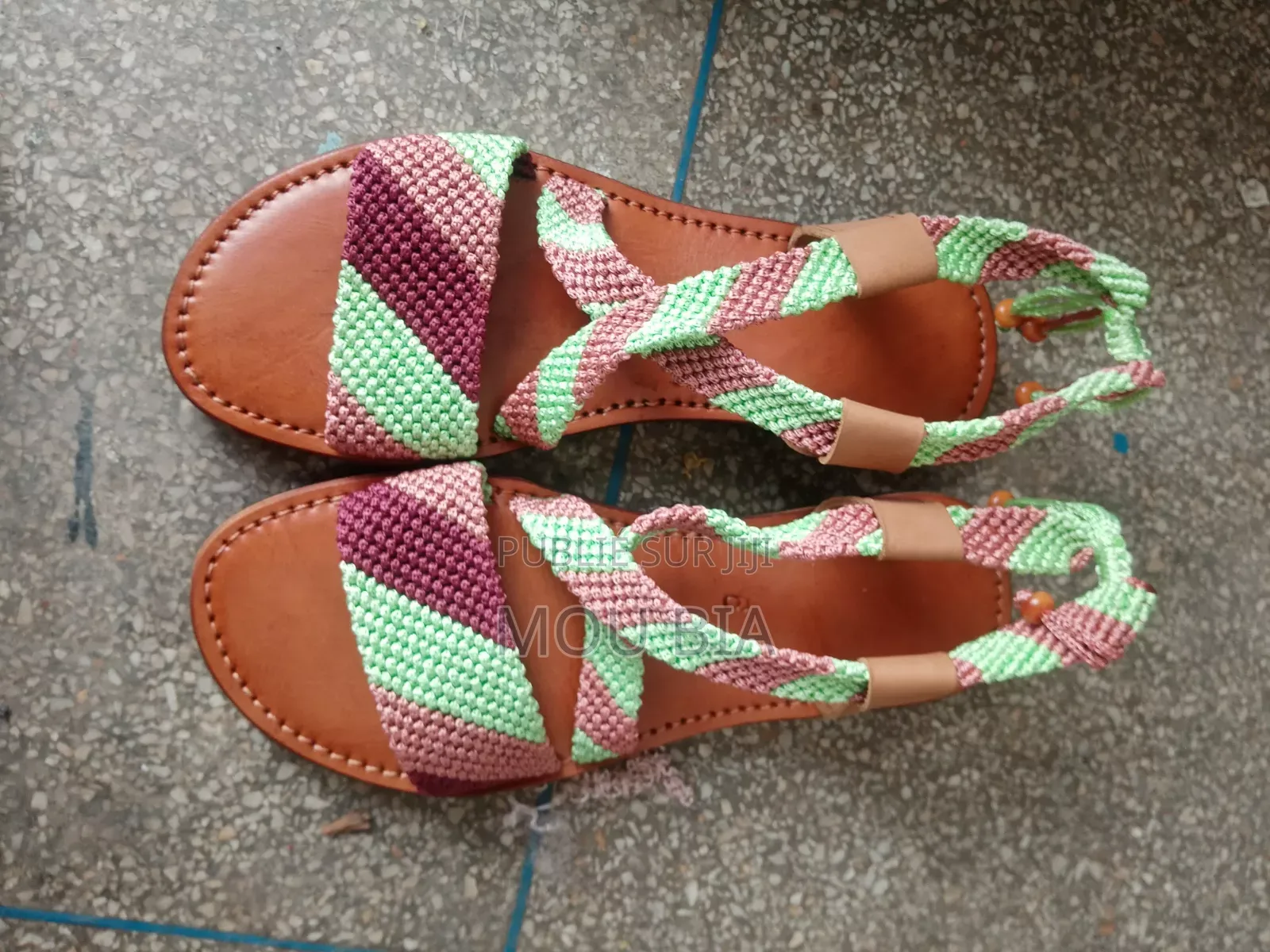 Chaussure Fait Main en Macramé