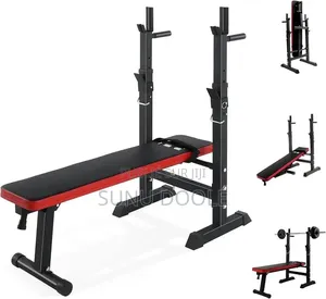 Banc De Musculation Multifonctionnel Avec Support Réglables