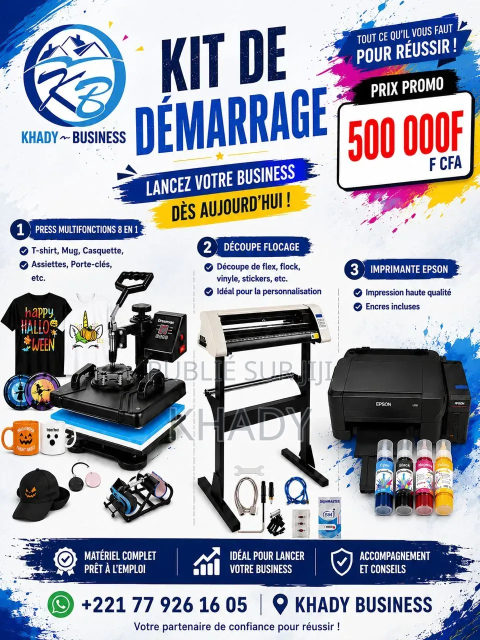 Khady Business Vente Des Machine Sérigraphie
