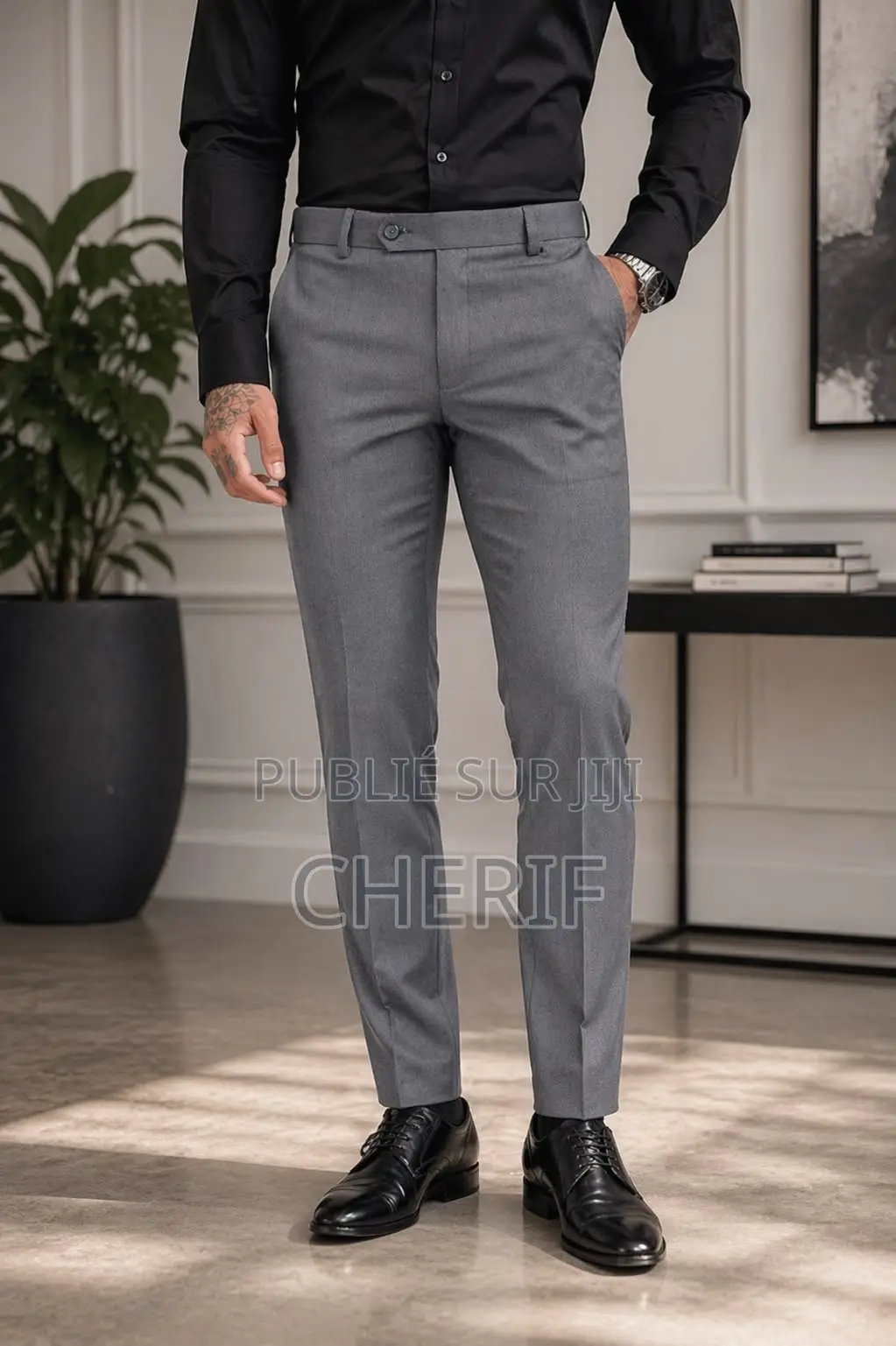 Pantalon Tissu