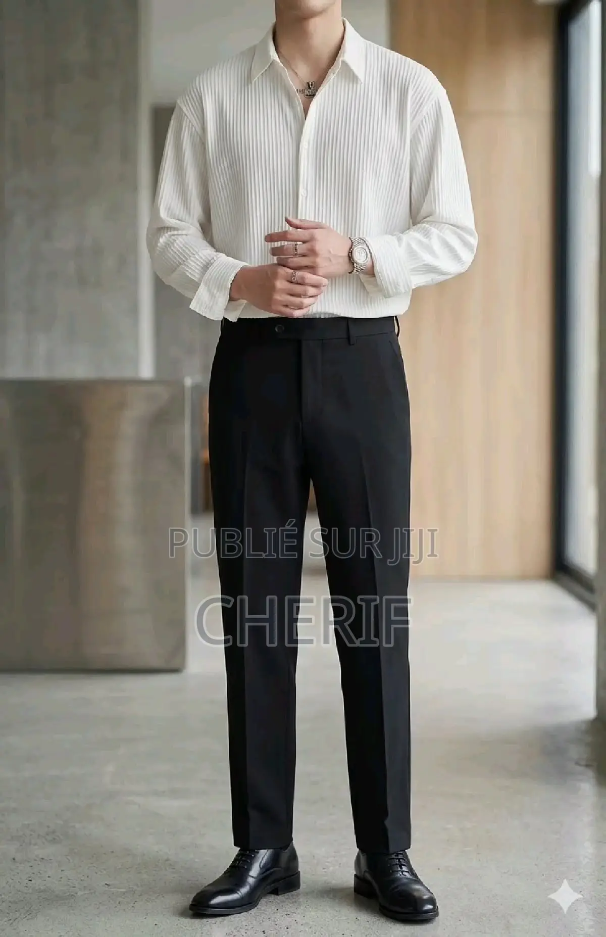 Pantalon Tissu