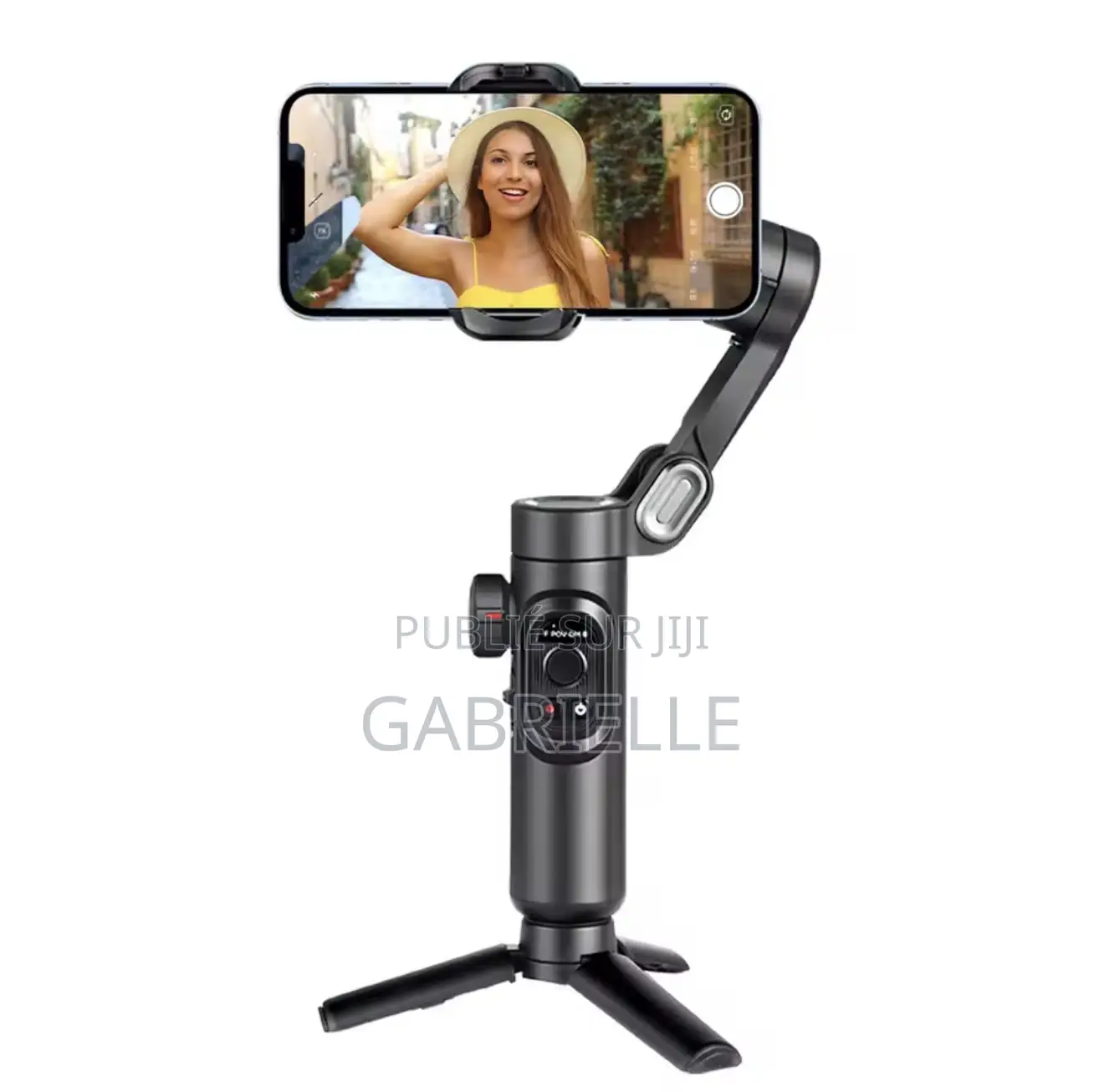 Aochuan 3-Axis Gimbal for Phone Fill Light, Face Tracking and Ai.