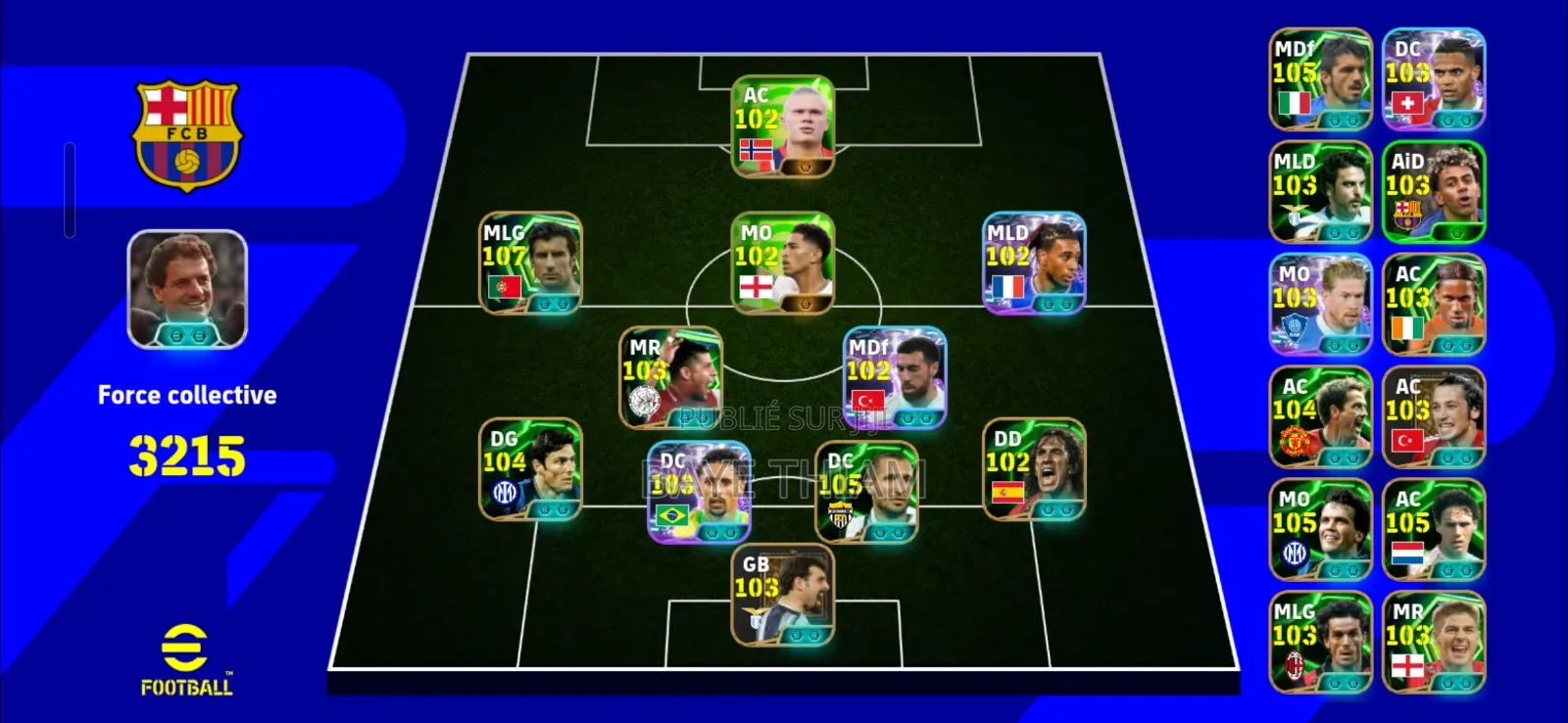 Compte Efoot