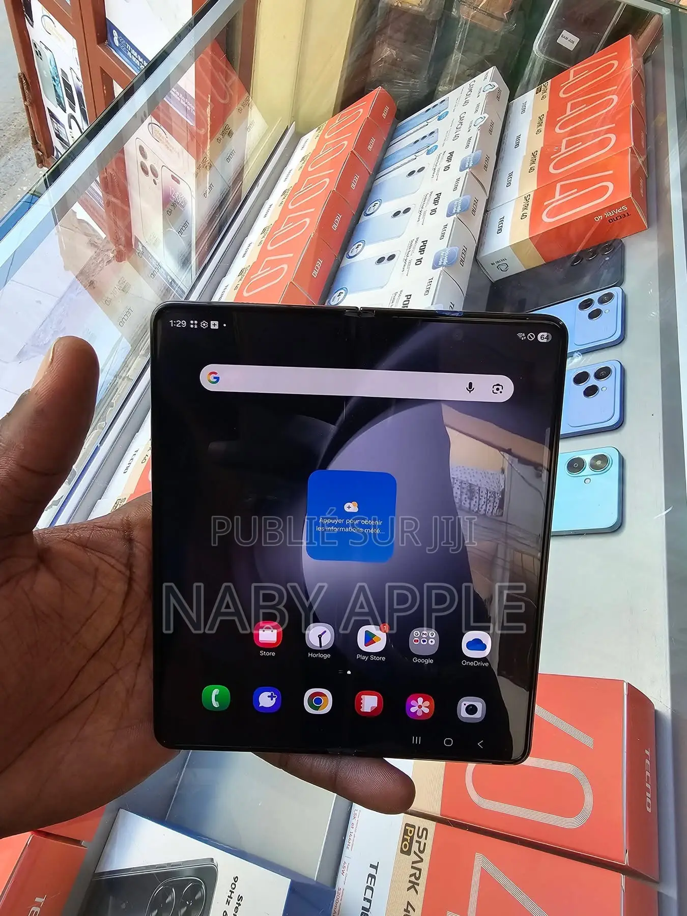 Nouveau Samsung Galaxy Z Fold 5 256 GB Bleu
