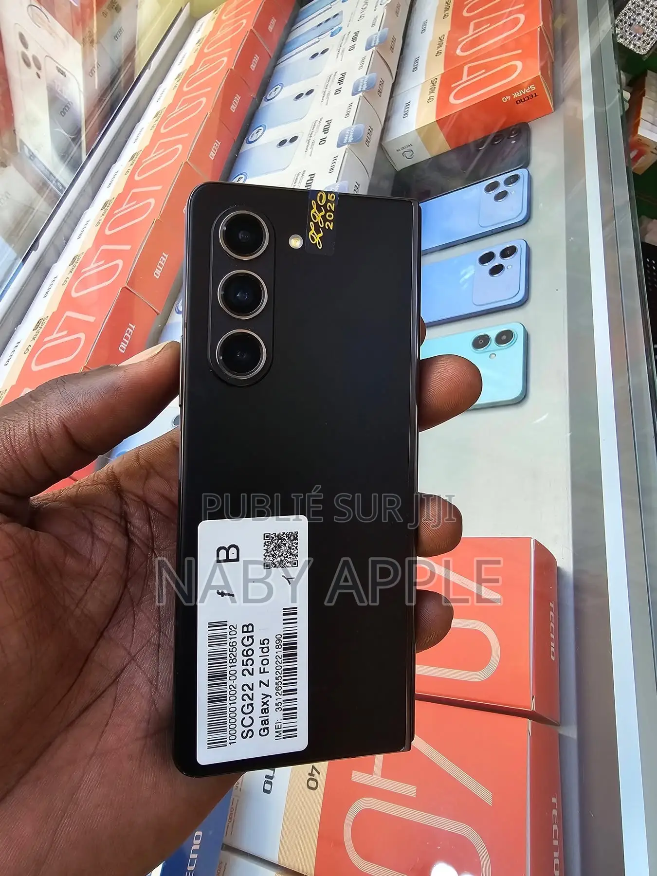Nouveau Samsung Galaxy Fold 5G 512 GB Noir