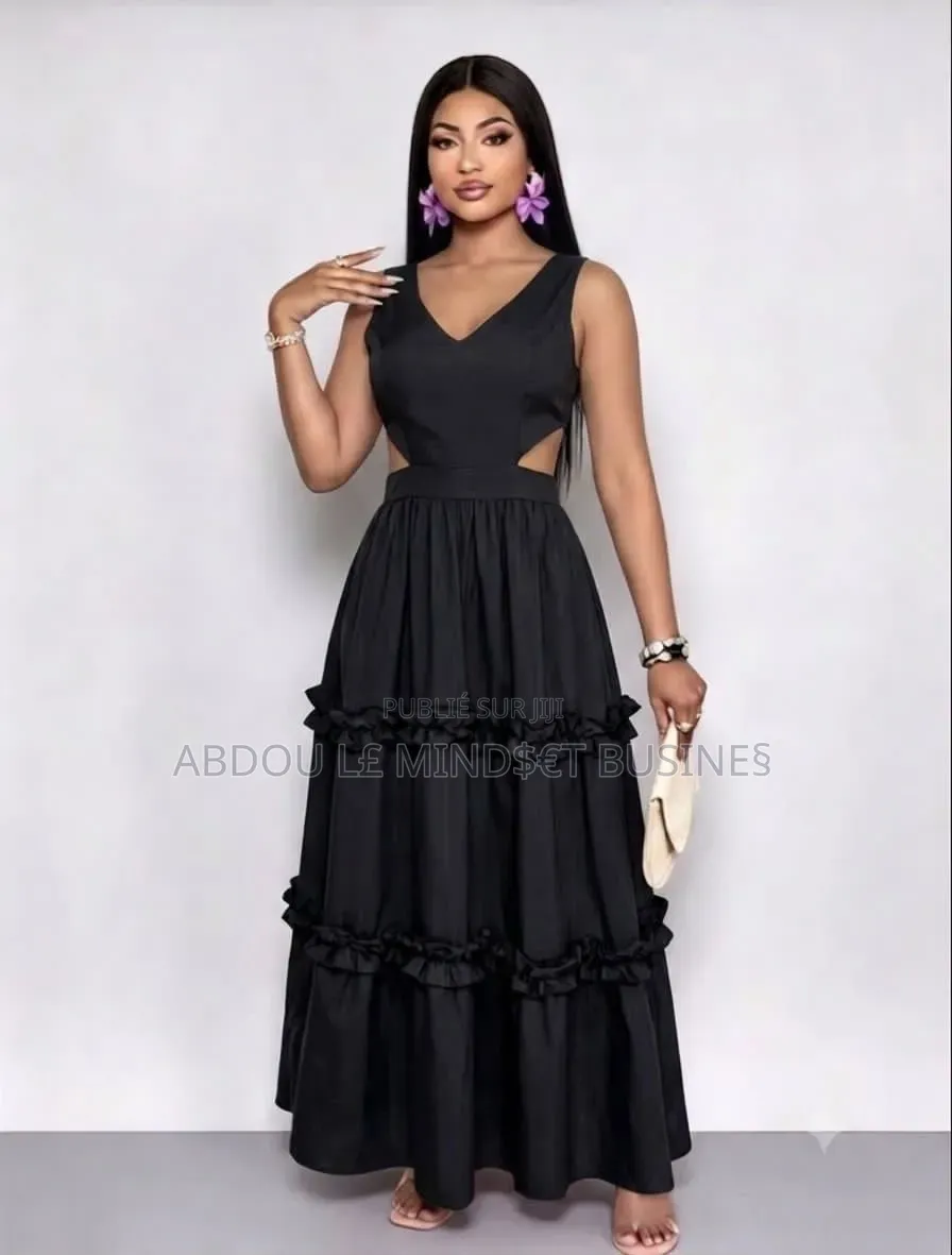 Robe Sans Manche Longue Très Shic