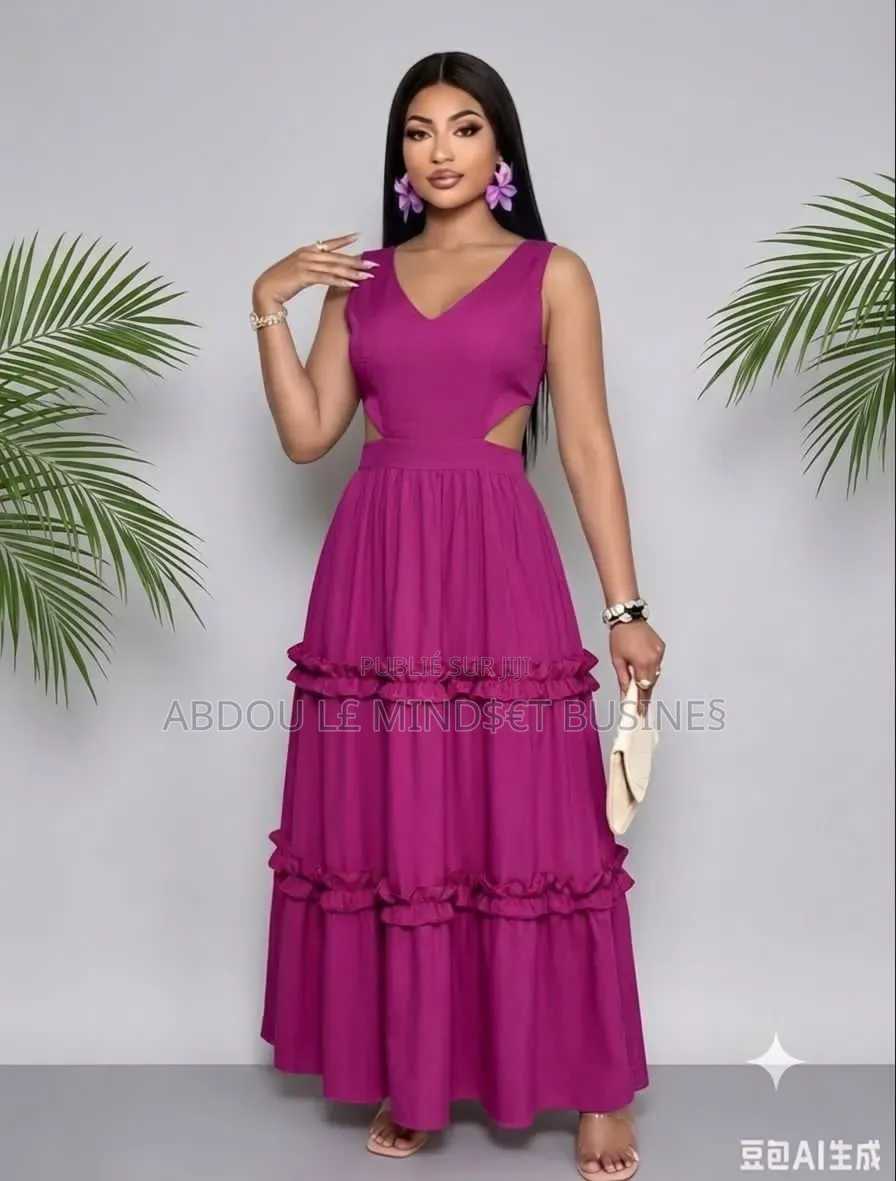 Robe Sans Manche Longue Très Shic