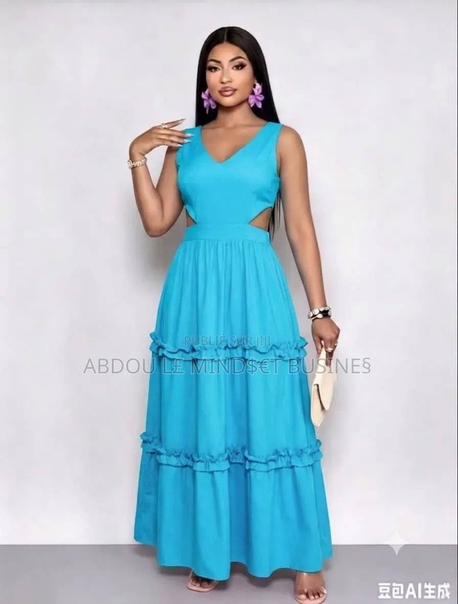 Robe Sans Manche Longue Très Shic