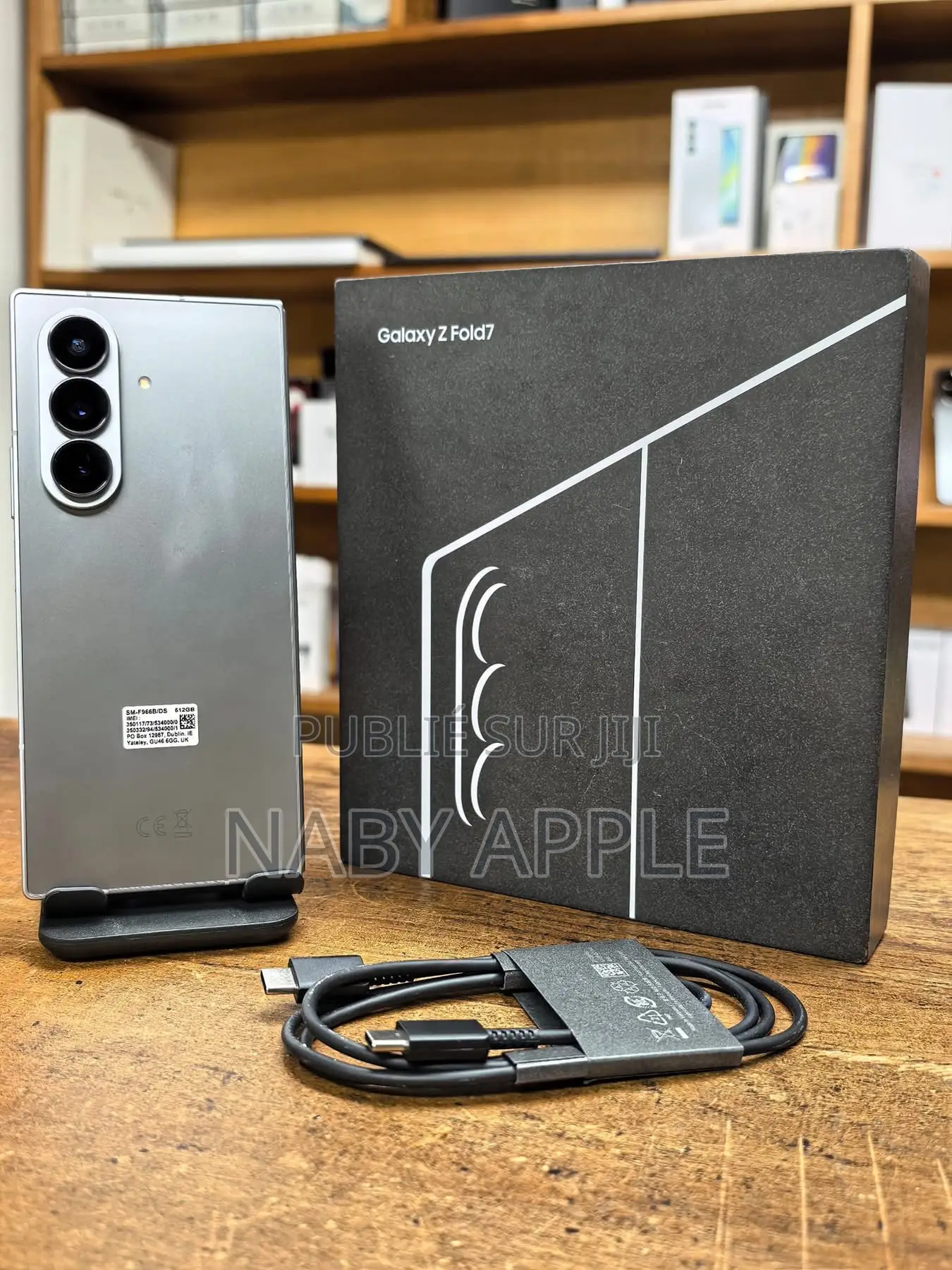 Nouveau Samsung Galaxy Z Fold7 512 GB Gris