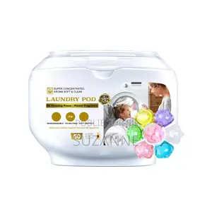 Capsules De Lessive 7-en-1 — Boîte 50 Unités, Concentration 8x