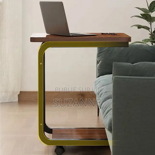 Table d'Appoint Mobile Au Design Simple Et Moderne