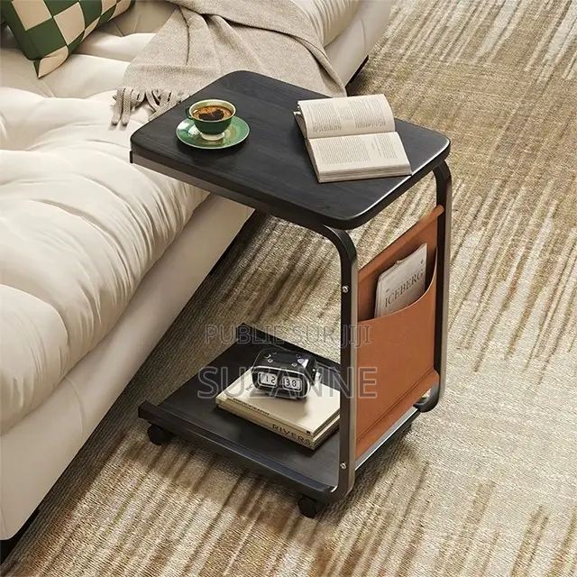 Table d'Appoint Mobile Au Design Simple Et Moderne