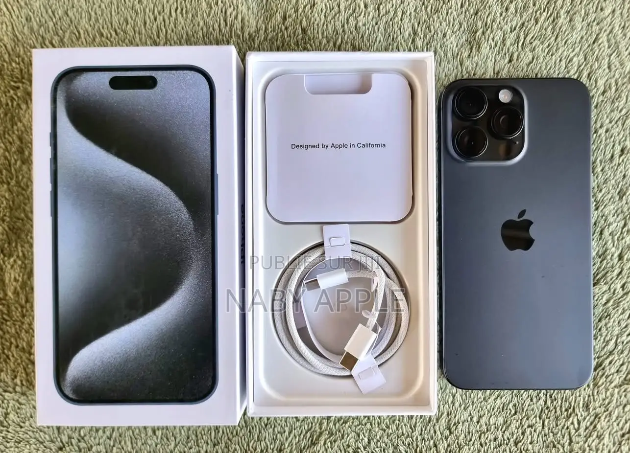 Nouveau Apple iPhone 15 Pro Max 512 GB Bleu