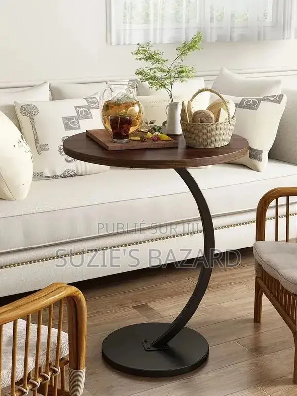 Table d'Appoint Circulaire
