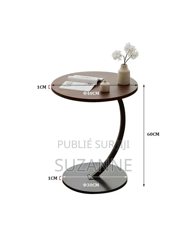 Table d'Appoint Circulaire