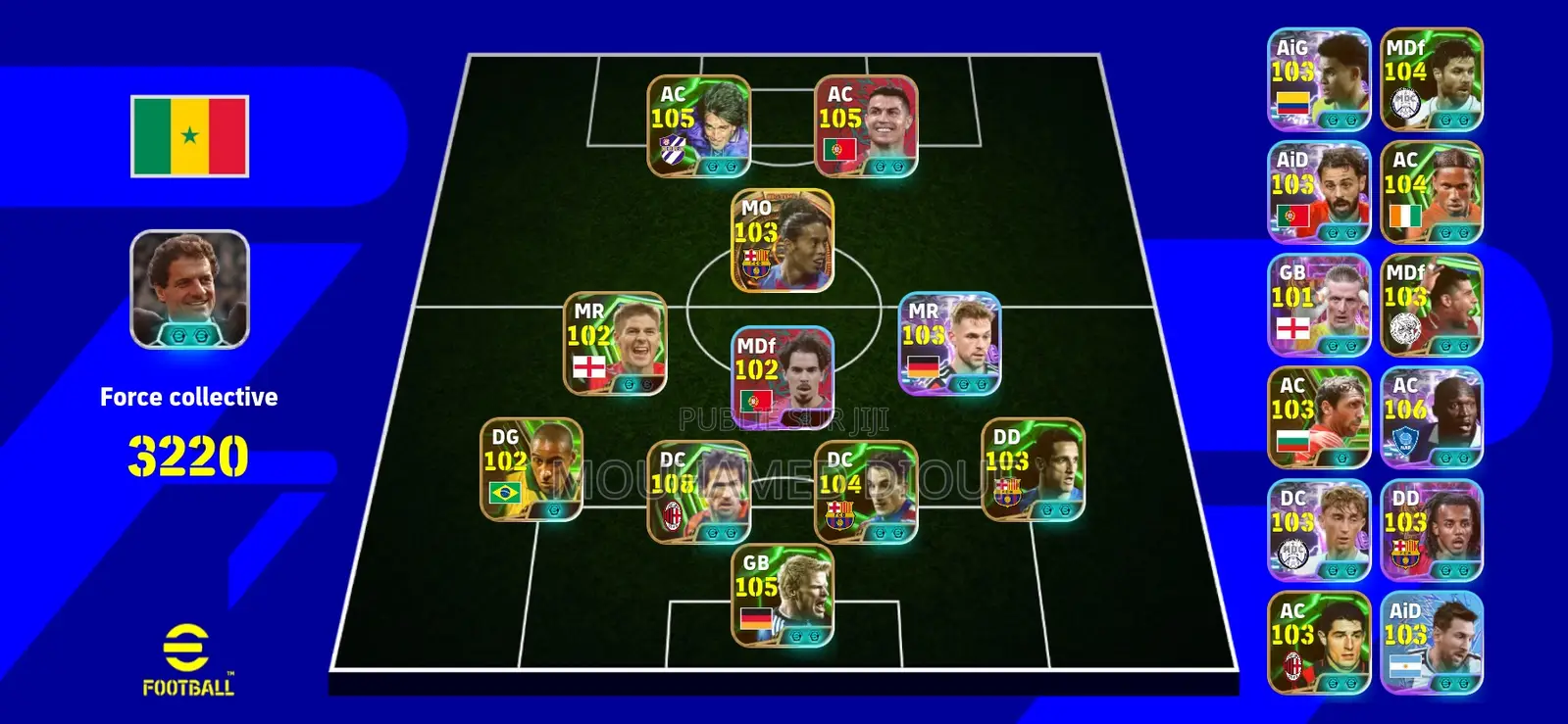 Compte Efootball