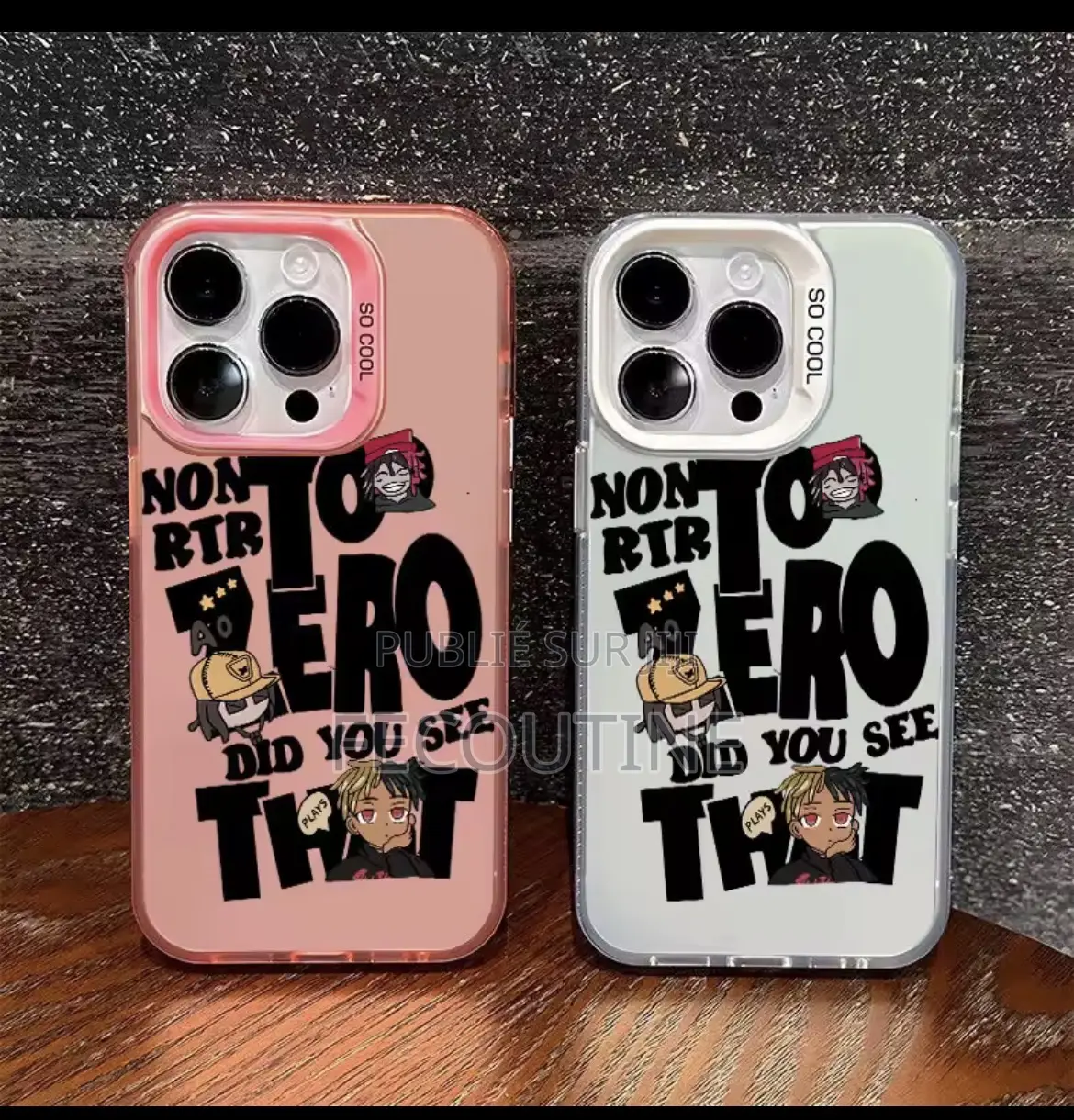 Coques iPhones