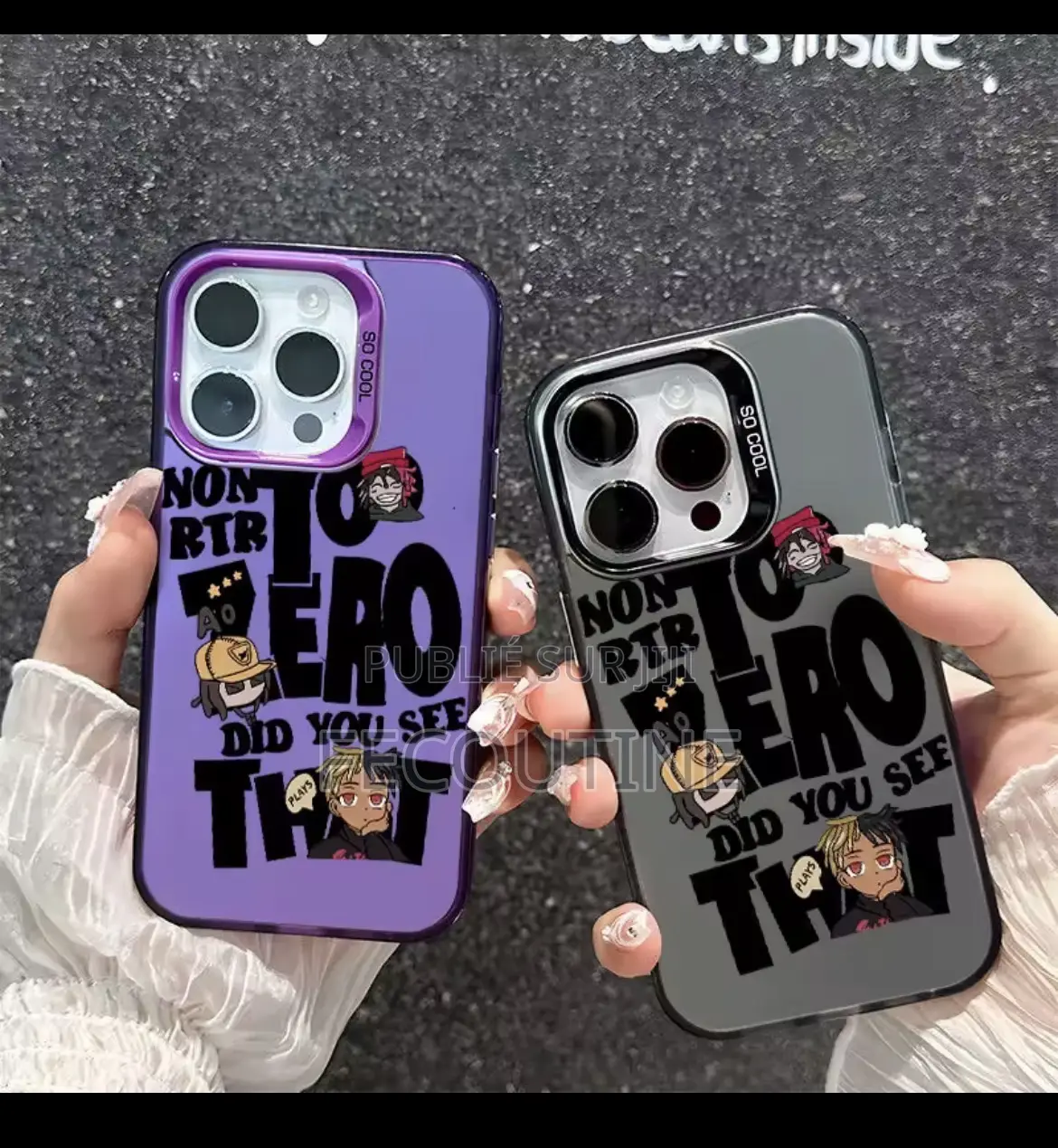 Coques iPhones