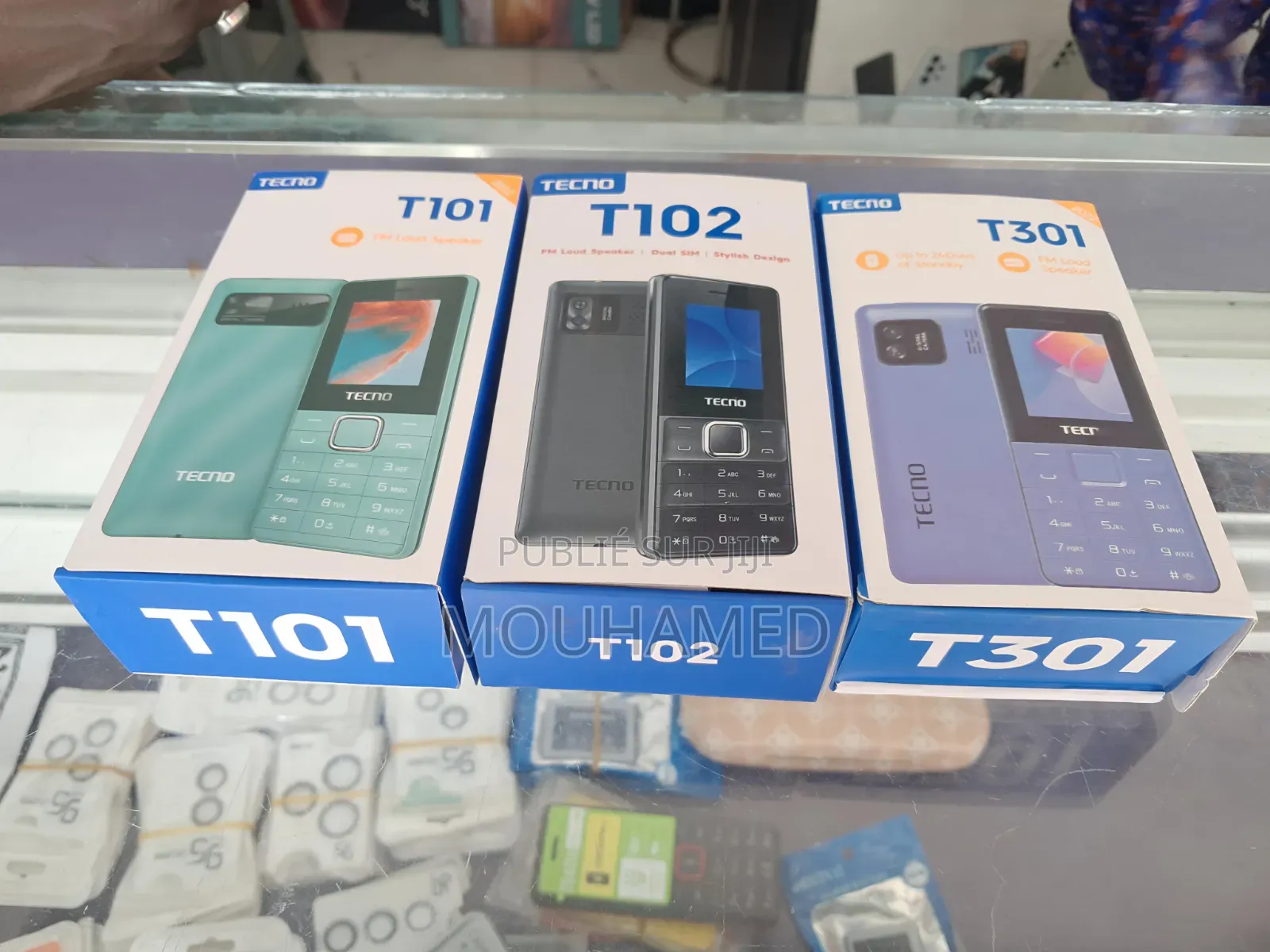 Nouveau Tecno T301 Noir