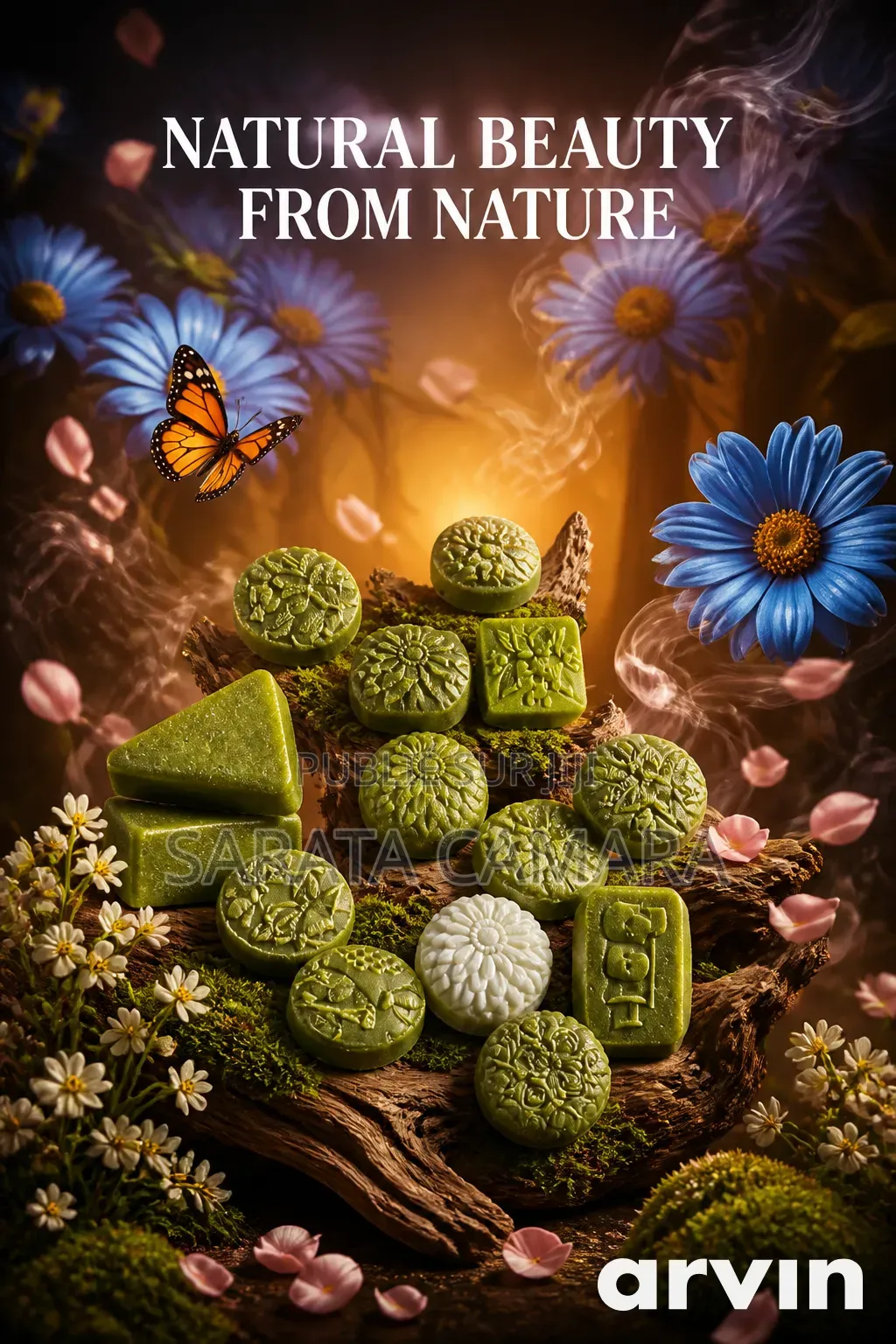 Savon Naturel À Base De Plante Naturelle Médicinale ,Fruits,Légumes