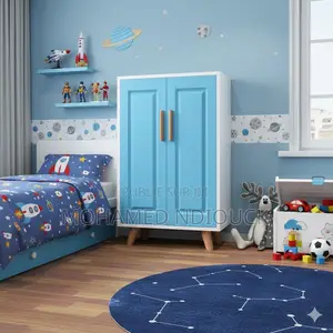 Armoire Simple Et Moderne Avec Tringle À Vêtements Pour Chambre