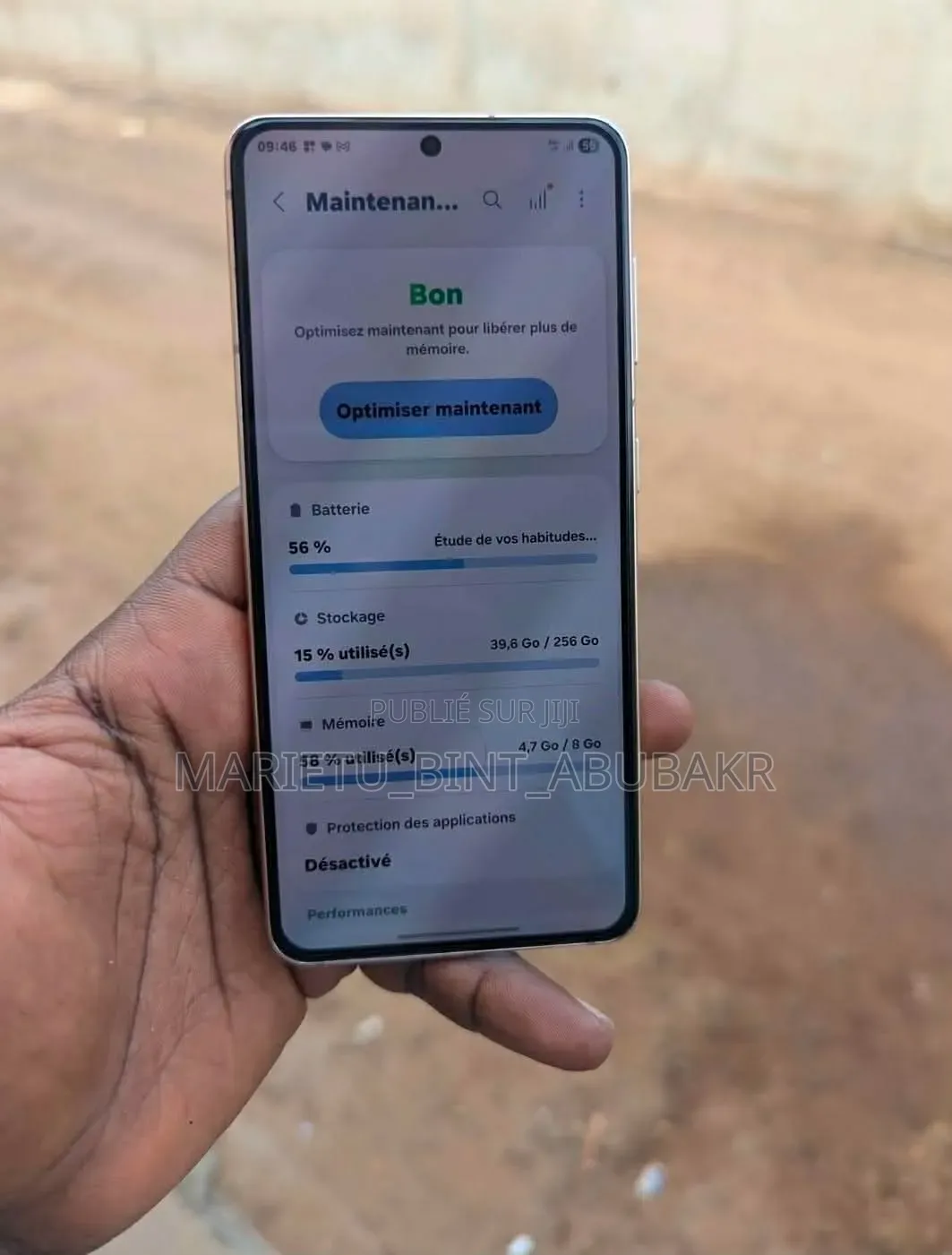 Nouveau Samsung Galaxy S21 5G 256 GB Bleu