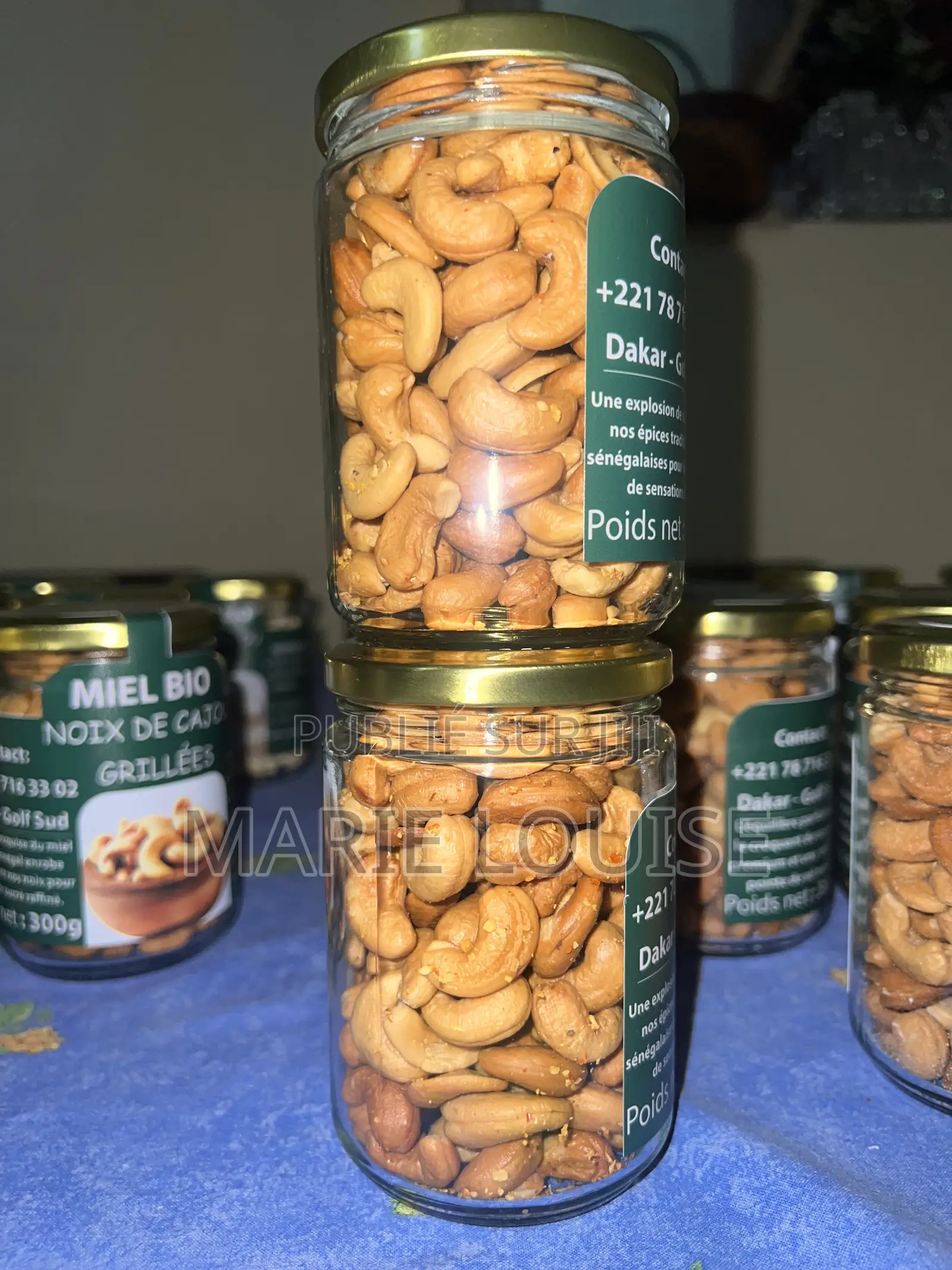 Noix De Cajou Bio Sans Conservateurs Ajoutés