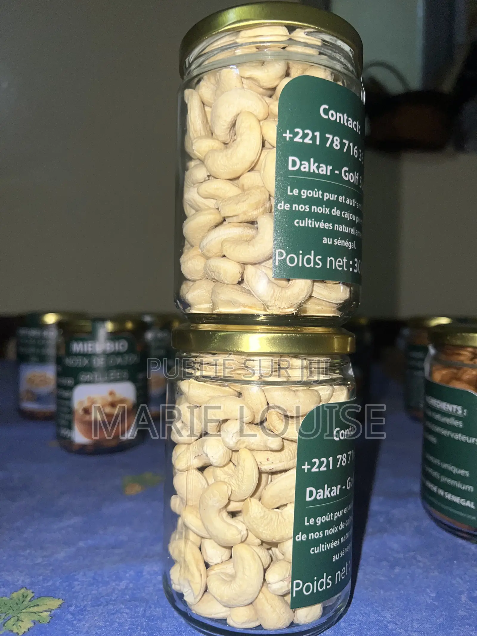 Noix De Cajou Bio Sans Conservateurs Ajoutés