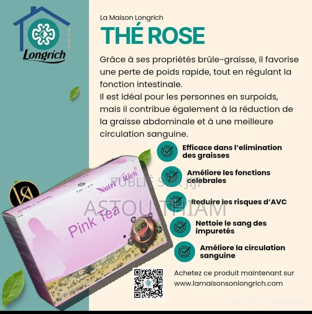 Thé Rose Brûle-Graisse