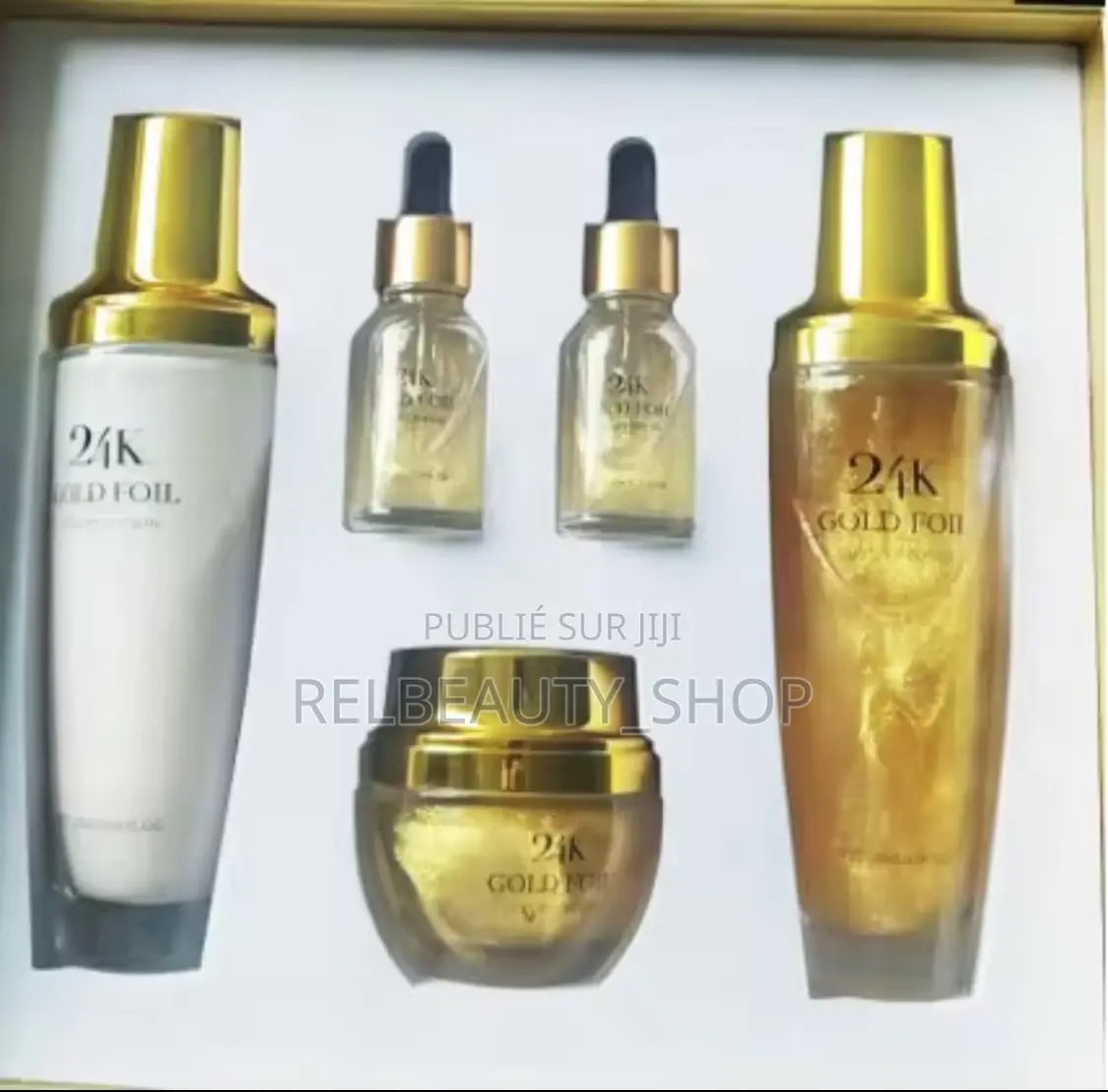 Coffret Pour Soin Luxieux À L’Or, Bave D’Escargot De La Niacinamide