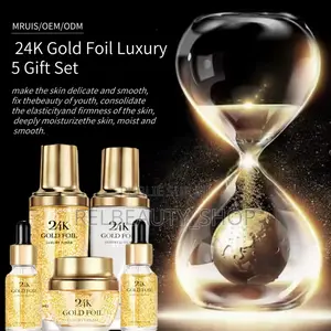 Coffret Pour Soin Luxieux À L’Or, Bave D’Escargot De La Niacinamide