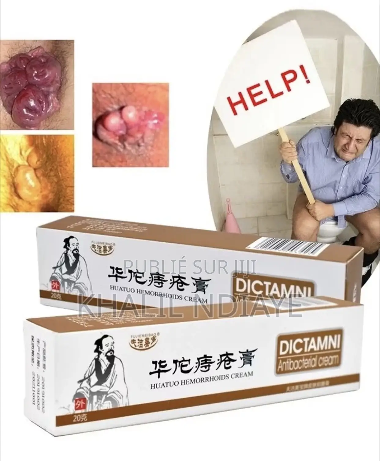 Dictamni Crème Pour Hémorroïdes