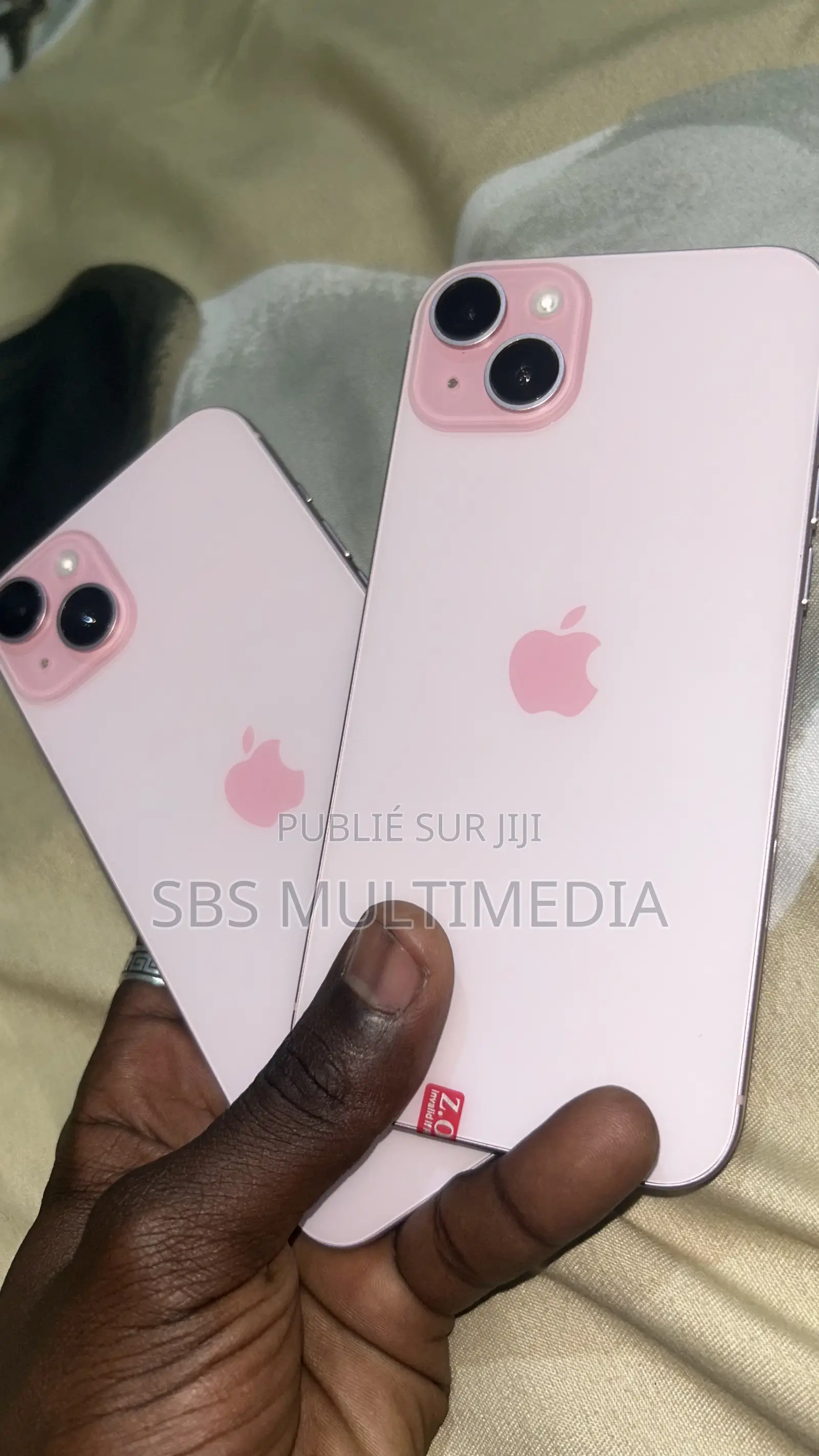 Nouveau Apple iPhone 15 Plus 256 GB Rose