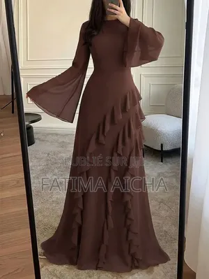 Robe Longue Élégante Pour Femme | Disponible Sur Commande |