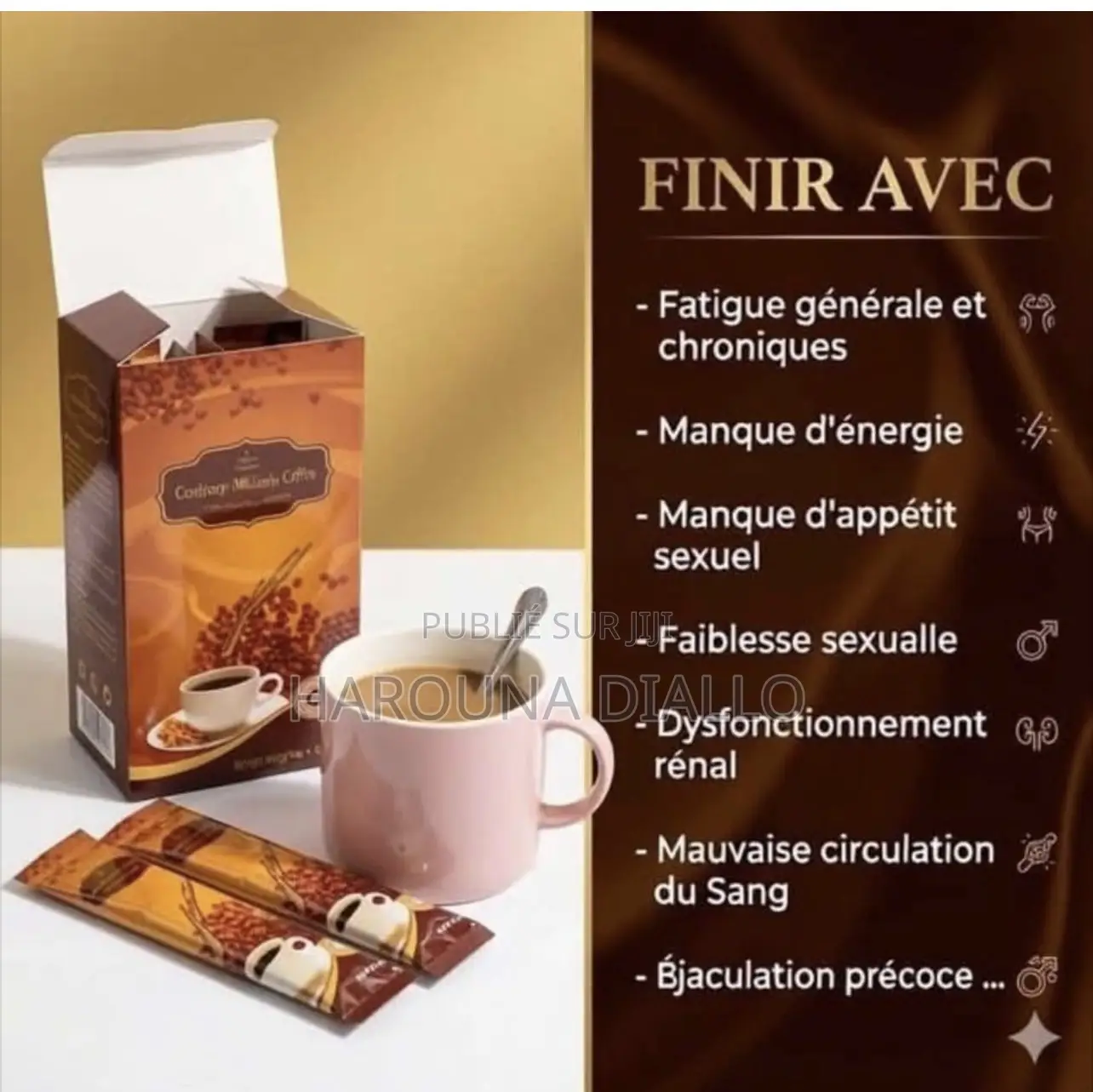 Café Cordyceps Militaire Longrich