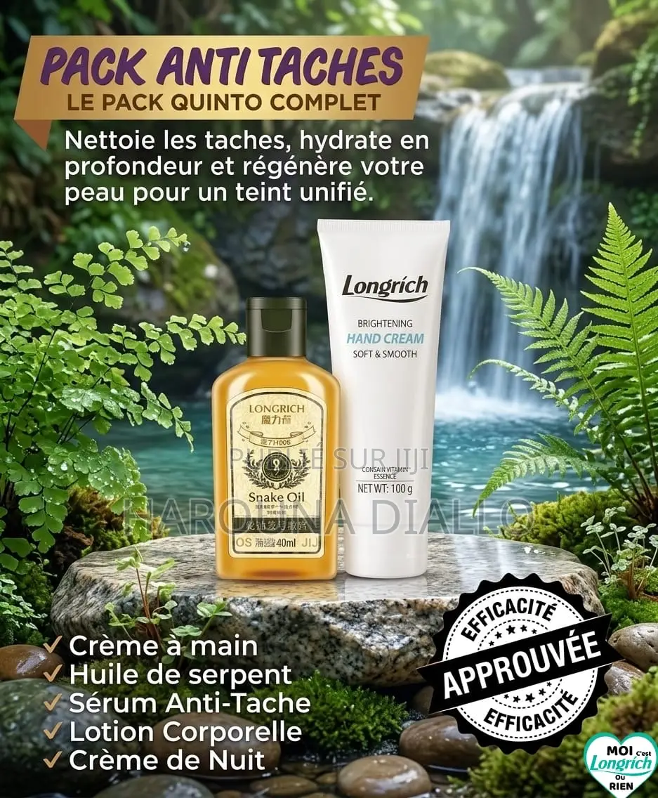 Crème À Main Réparatrice Et Huile De Serpent Longrich