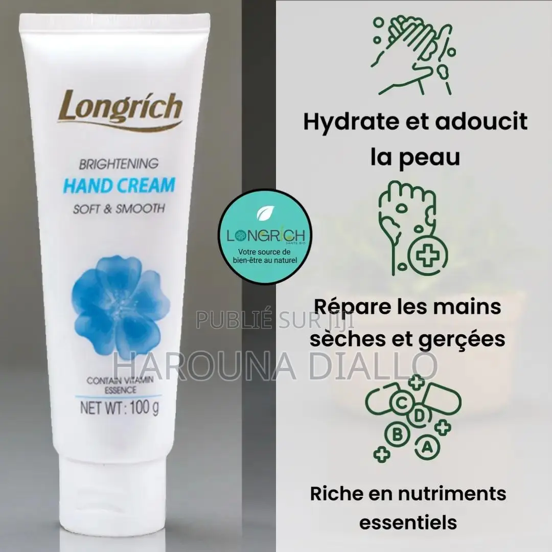 Crème À Main Réparatrice Et Huile De Serpent Longrich