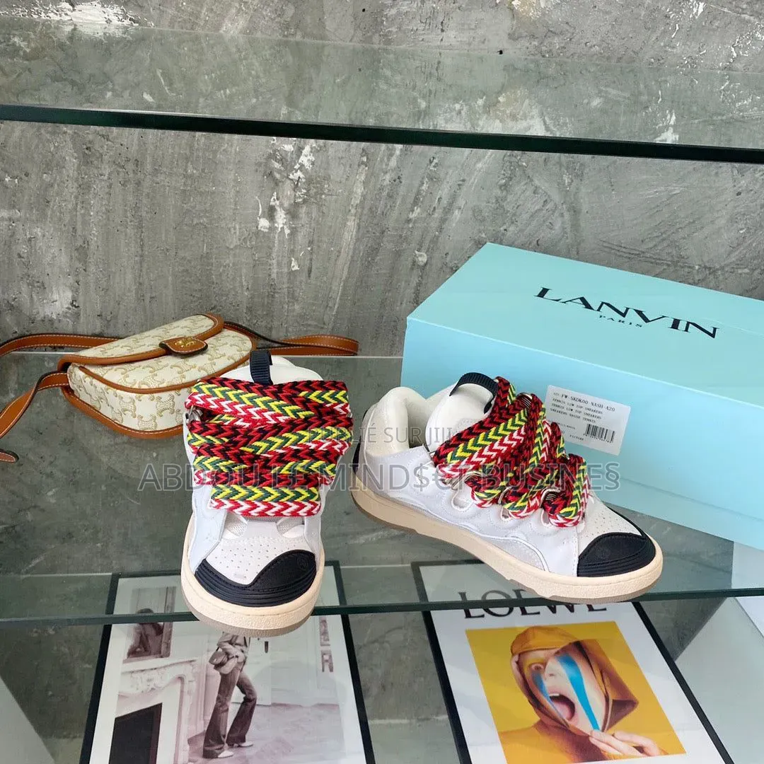 Lanvin Marron-Rouge Disponible