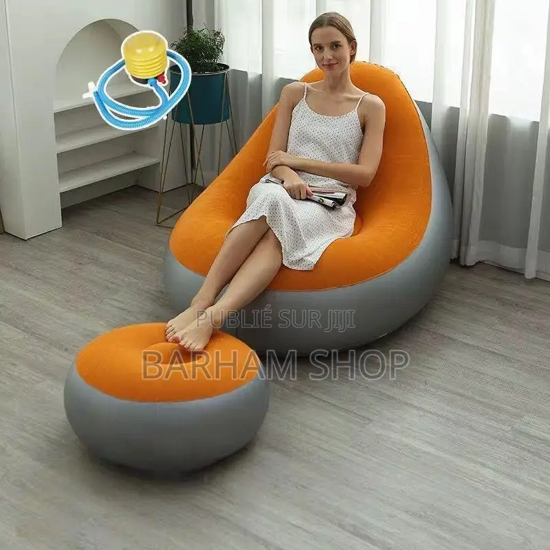 Canapé Gonflable Avec Repose Pieds