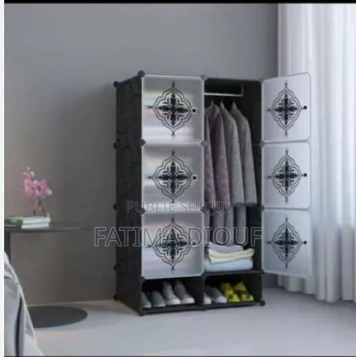 Armoire Deux Battants en Plastique