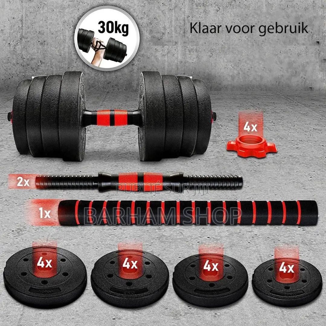 Haltères Réglables 30kg en Vente