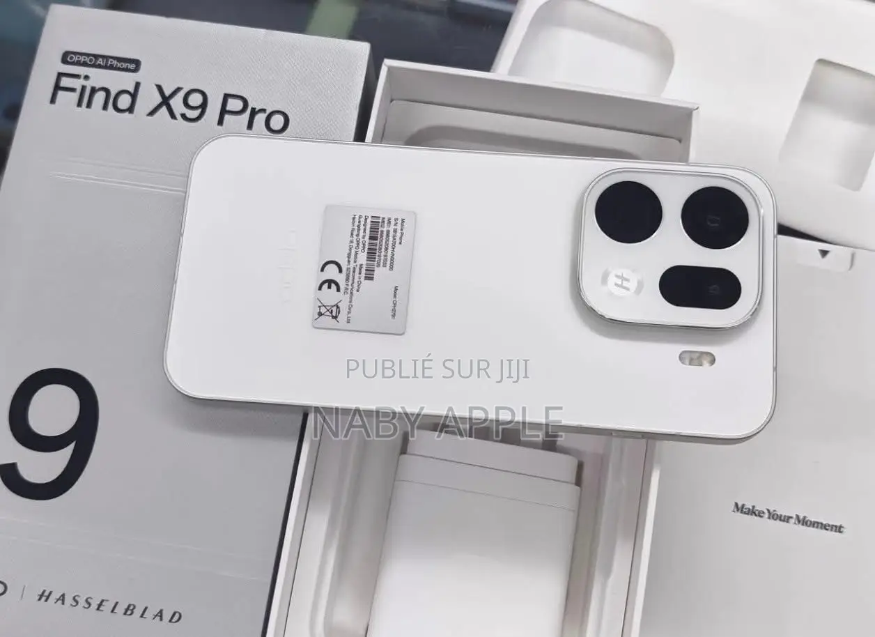 Nouveau Oppo Find X9 Pro 1 TB Blanc