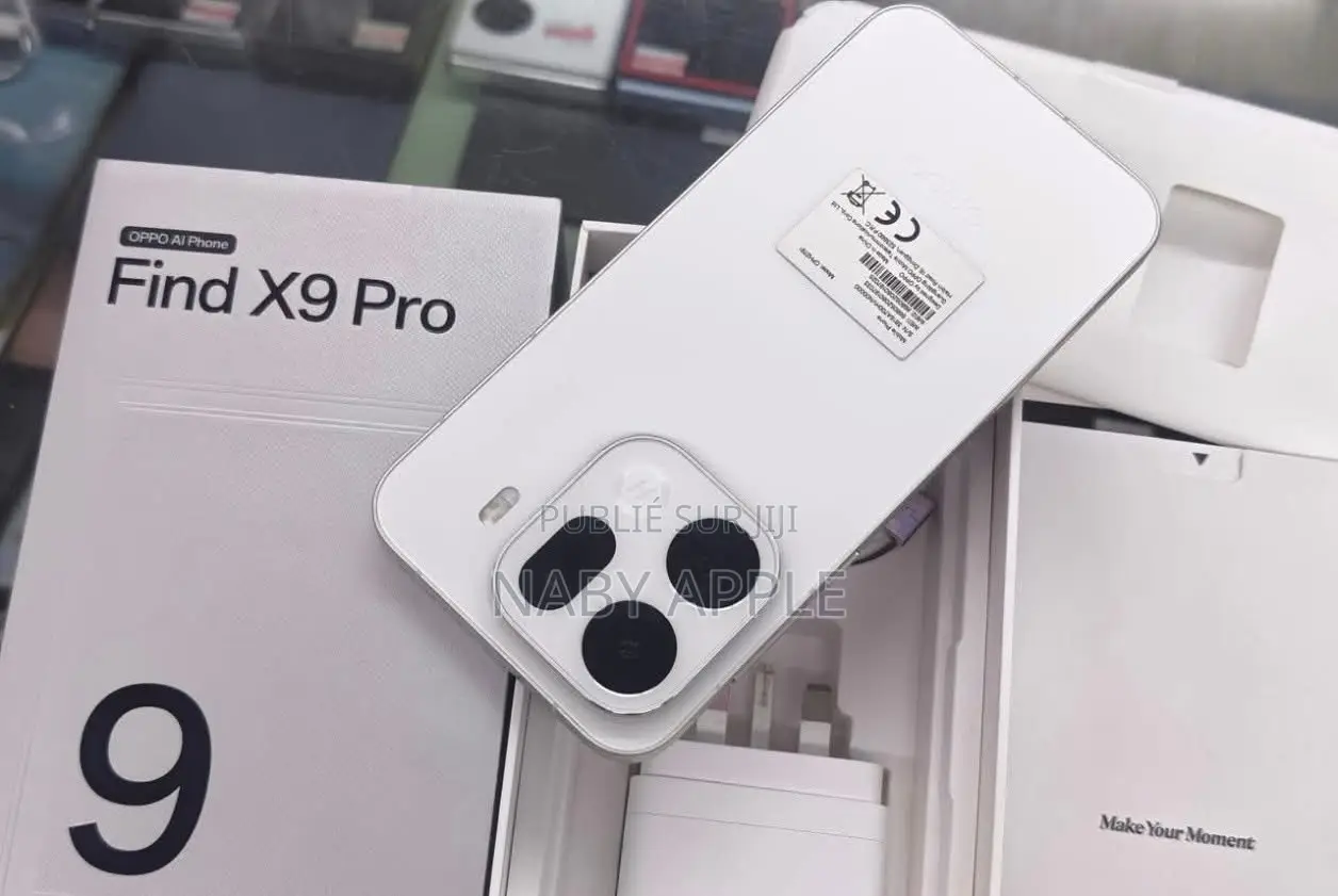 Nouveau Oppo Find X9 Pro 1 TB Blanc