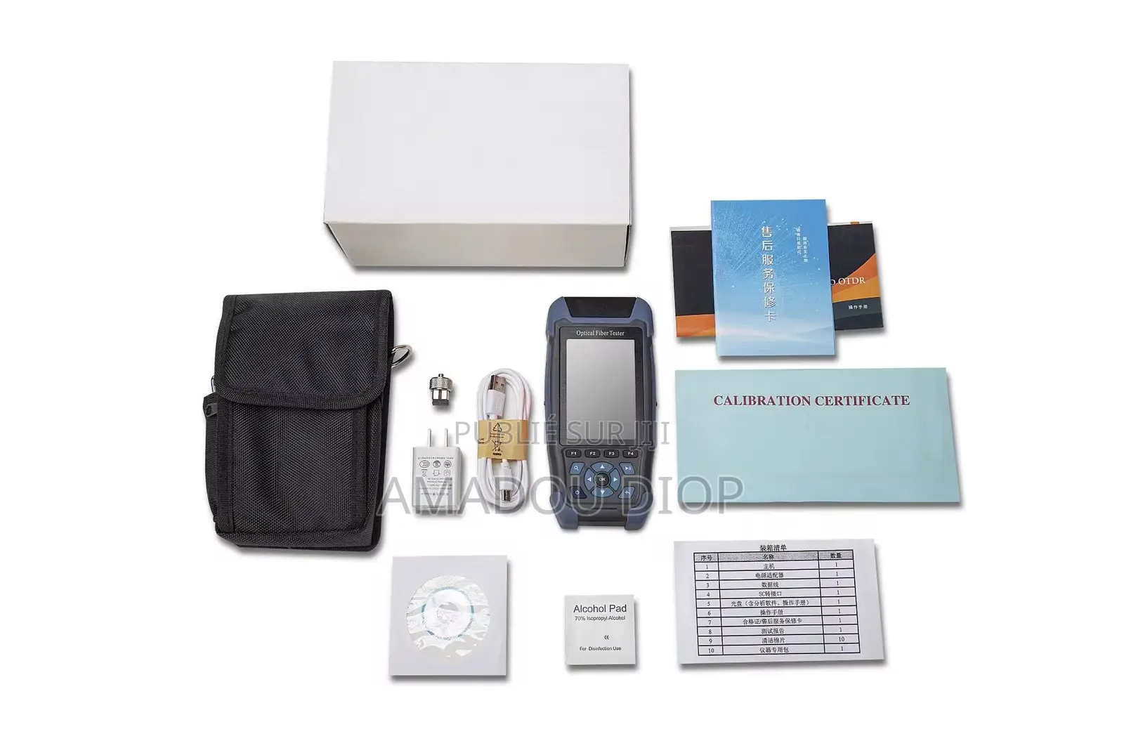 Mini Otdr Pocket V1.1 – Testeur Fibre Optique FTTH .