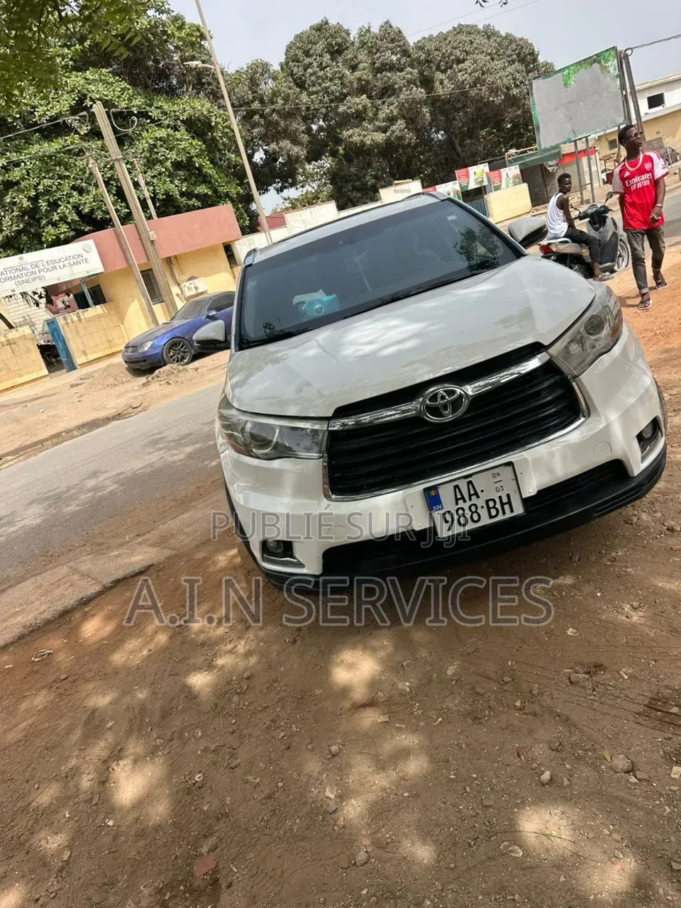 Toyota Highlander 2017 Blanc