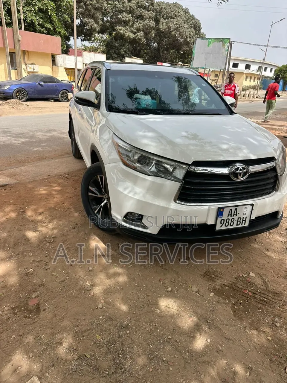 Toyota Highlander 2017 Blanc