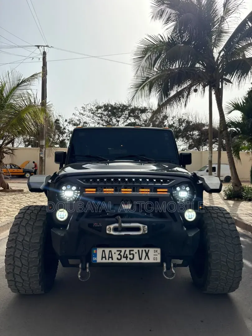 Jeep Wrangler 2018 Noir Mat
