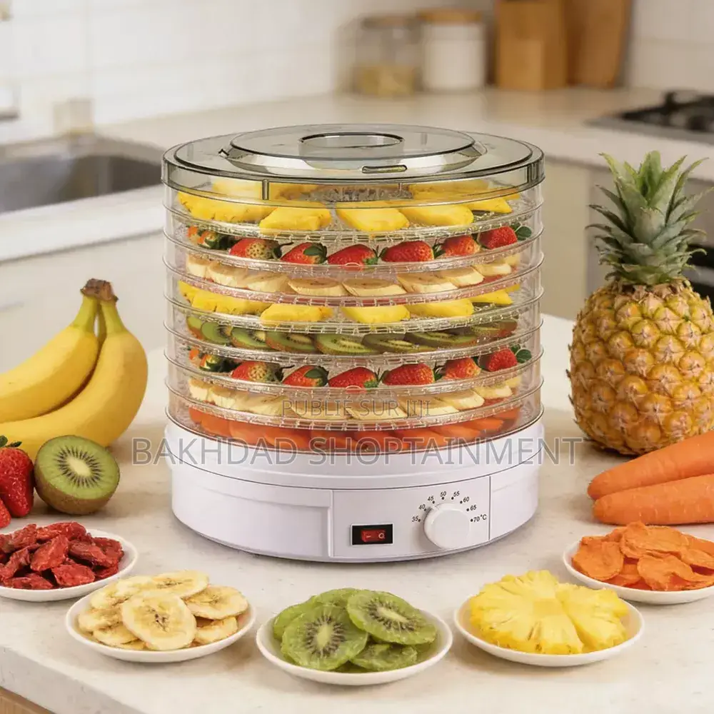 Déshydrateur Alimentaire Électrique – 5 Niveaux