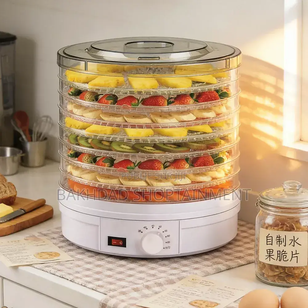 Déshydrateur Alimentaire Électrique – 5 Niveaux
