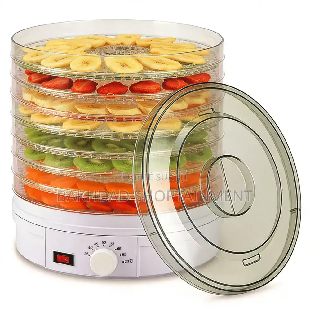 Déshydrateur Alimentaire Électrique – 5 Niveaux